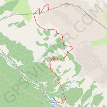 Pic d'Escreins GPS track, route, trail