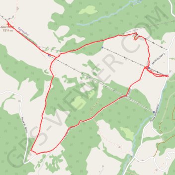 L'Épicurien - Les Paccots GPS track, route, trail