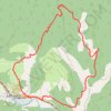 Le Moure de l'Aigle la Faurie GPS track, route, trail