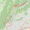 Le Saint Eynard : Pas Guiguet GPS track, route, trail