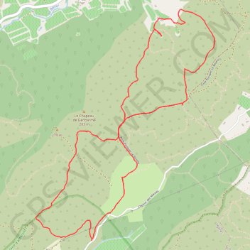 L'Apié - 3ème Borrel - HYERES - 83 GPS track, route, trail
