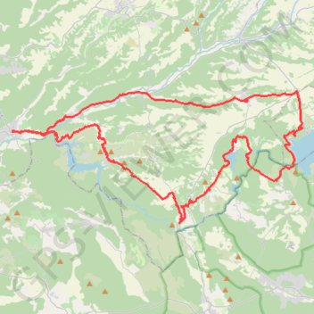 Lacs du Verdon - Alpes de Haute-Provence GPS track, route, trail