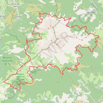 [Itinéraire] Tour du Canigó # GRP GPS track, route, trail