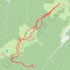 Ski Rando - Le Taulat - Roc de la Courgue GPS track, route, trail