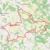 La sud est charente 2014 GPS track, route, trail