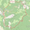 De Penne à Bruniquel par la grésigne GPS track, route, trail