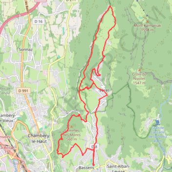 Les Monts - Malpassant GPS track, route, trail