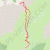 Rochers Motas, SE (Belledonne) GPS track, route, trail