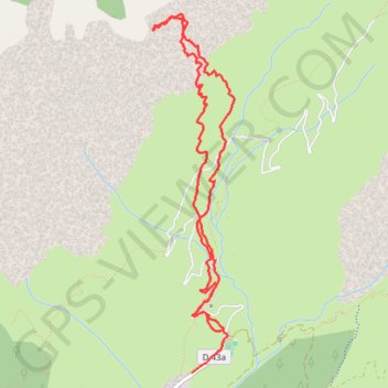 Rochers Motas, SE (Belledonne) GPS track, route, trail