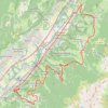 Domène-Revel-Col des mouilles-Theys GPS track, route, trail