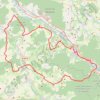 Voie 2DB-B50 - Baccarat - Anglemont - Gerbeviller - Baccarat GPS track, route, trail