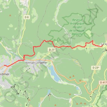 Le Valtin - Gérardmer - Tour des Lacs des Vosges GPS track, route, trail