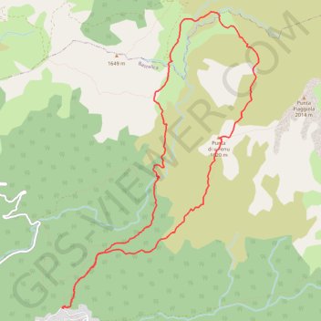 Bastelica GPS track, route, trail