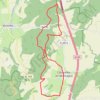 Courcelles-en-Montagne - Bois Lessus GPS track, route, trail