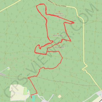 Nordique Bellifontaine GPS track, route, trail