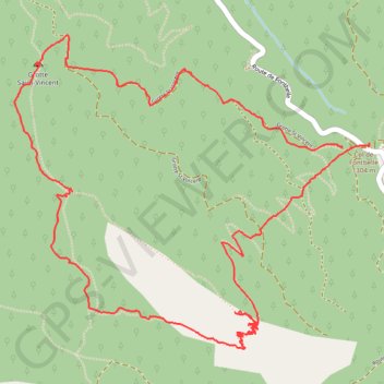 La grande aiguille par fonbelle GPS track, route, trail