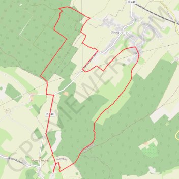 Sentier Philippe de Montgardin GPS track, route, trail