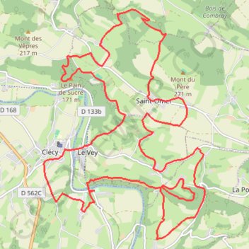 La 1000D Suisse Normande Trail - La 1000 D+ GPS track, route, trail