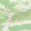 Le chandy GPS track, route, trail