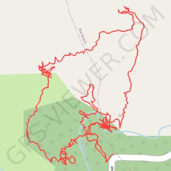La grotte du lapin de caillan GPS track, route, trail