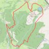 Tête de l'Avalanche GPS track, route, trail