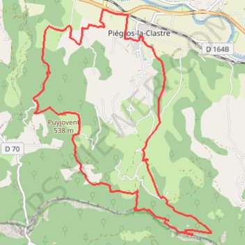 Balcons de la Drome GPS track, route, trail