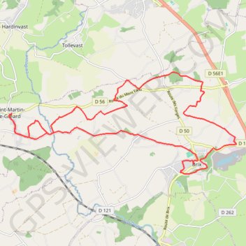 La Royale - Saint-Martin-le-Gréard GPS track, route, trail