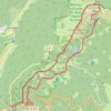 Lacs vosgiens, Lac des Truites GPS track, route, trail