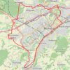 Mulhouse - Gare - Zillisheim - Morschwiller - Mulhouse GPS track, route, trail