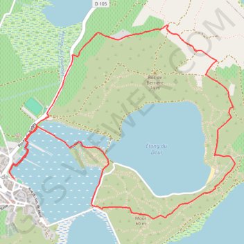 Peyriac de Mer GPS track, route, trail