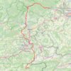 GR 5 : De Thann (Haut-Rhin) à Soulce-Cernay (Doubs) GPS track, route, trail