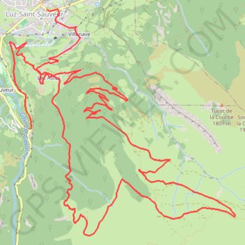 Grange d Abie GPS track, route, trail