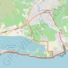 Les Salins d'Hyères et La Londe les Maures GPS track, route, trail