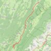 Lélex - Menthières GPS track, route, trail