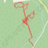Cèpes à la fontaine rouge GPS track, route, trail
