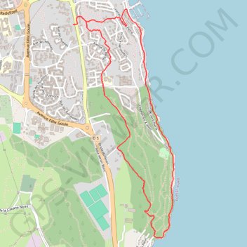 Heures Claires - Deven GPS track, route, trail