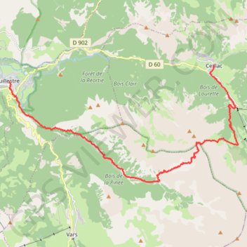 Grand Raid du Queyras GPS track, route, trail