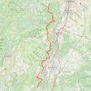 GR42 De Boffres à Saint Montan (Ardèche) GPS track, route, trail