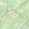 Le Frasnois - Chapelle-des-Bois par la Combe des Cives GPS track, route, trail
