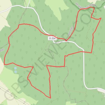 Sortie Faverolles Bois de Montgessey GPS track, route, trail