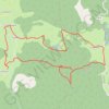Le maquis Bernard à Ouroux-en-Morvan (58) GPS track, route, trail