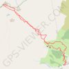 Le Grand Galbert depuis Oulles (Taillefer) GPS track, route, trail