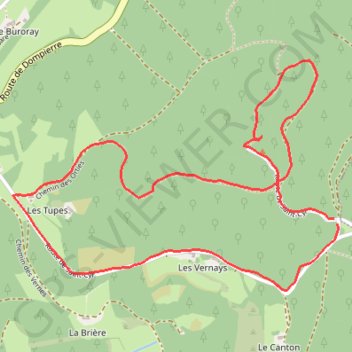 Rando Saint Cyr GPS track, route, trail