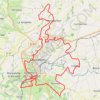 Rando des Petits Princes de Margot - Coutances GPS track, route, trail