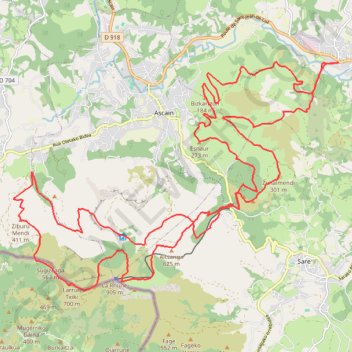 Senpereko Trail - Gotorlekuen Itzulia GPS track, route, trail
