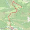 Pech de Bugarach au départ de Caudiès-de-Fenouillèdes GPS track, route, trail