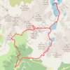 Rando lacs des 7 laux GPS track, route, trail
