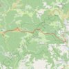 Ardèche Tanargue Largentiere Le gua GPS track, route, trail
