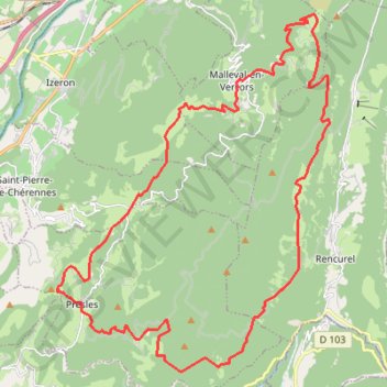 Forêt Domaniale des Coulmes GPS track, route, trail