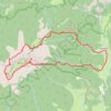 Tour du Mont Aiguille par le Rocher de Pansaret (Vercors) GPS track, route, trail